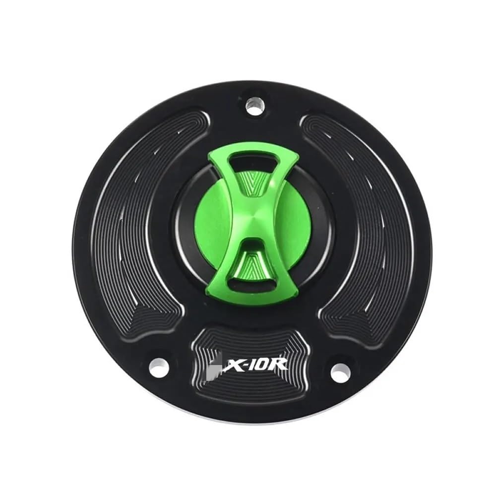 Tankdeckel Motorrad Keyless Motorrad Kraftstoff Gas Tank Cap Abdeckung Für Kaw&asaki Ninja ZX-10R ZX10R ZX 10R 2006-2020 2010 2014 2015 2016 2017 2018 2019 von UYJHFPLND