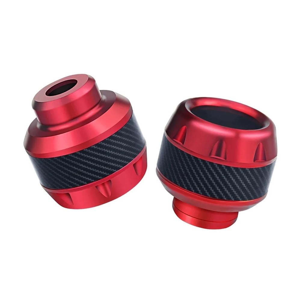 Vorderrad Gabel Achsgleiter Universal Motorräder Fallen Protector Vorne Sliders für Du&Cati Monster 821 Pcx125 Tuning Nmax125 Motorrad Zubehör von UYJHFPLND