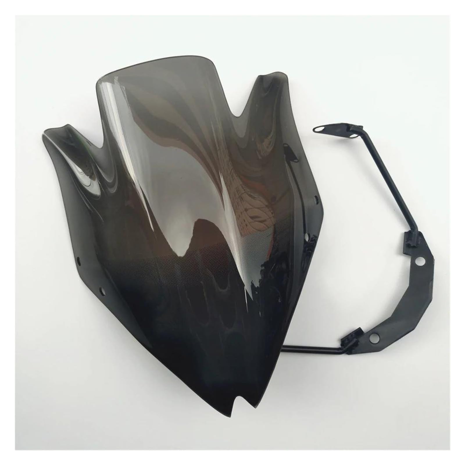 UYueGOPQ Motorrad Verstellbare Windschutzscheibe Für Z750 Z750R 2007-2012 Z 750 2008 2009 2010 2011 Motorrad Windschutzscheibe Mit Ständer Spoiler Windschutzscheibe(B) von UYueGOPQ