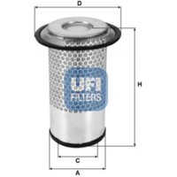 Luftfilter UFI 27.555.00 von Ufi