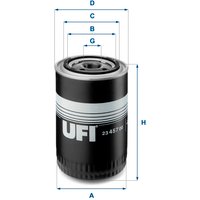 Ölfilter UFI 23.457.00 von Ufi