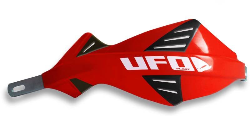 UFO Alu Handprotektoren Handschützer geschlossen Discover rot für 28,6mm Lenker von Ufo Plast