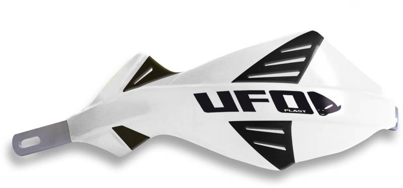 UFO Alu Handprotektoren Handschützer geschlossen Discover weiß für 28,6mm Lenker von Ufo Plast