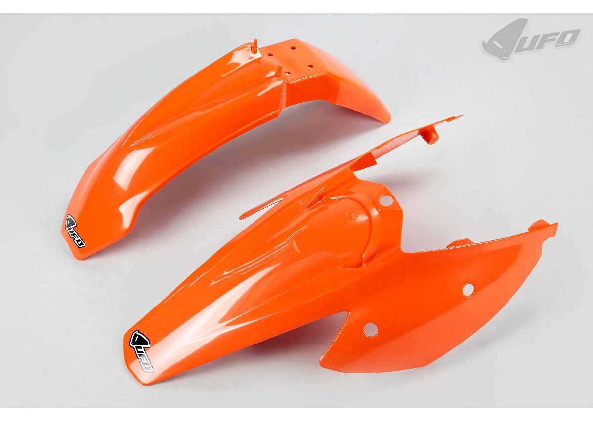 UFO PLAST Kit Schmutzfänger/Fenders Kit Oem KT03074127 + KT03076127 kompatibel mit KTM SX ALL MODELS von 2004 bis 2006 SX-F ALL MODELS von 2004 bis 2006 von Ufo Plast