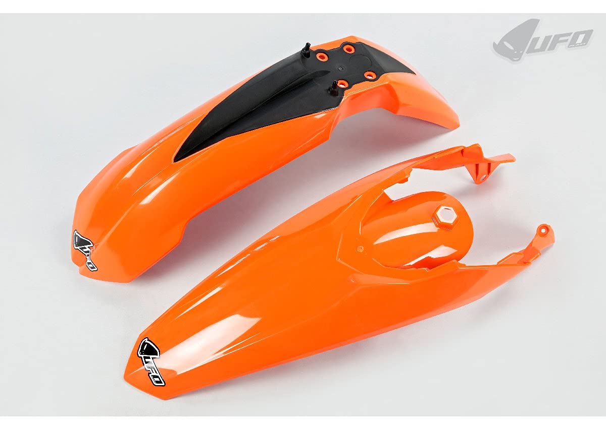 UFO PLAST Kit Schutzbleche/Fenders Kit orange/orange 127 kompatibel mit KTM SX ALL MODELS von 2011 bis 2012 SX-F ALL MODELS von 2011 bis 2012 von Ufo Plast