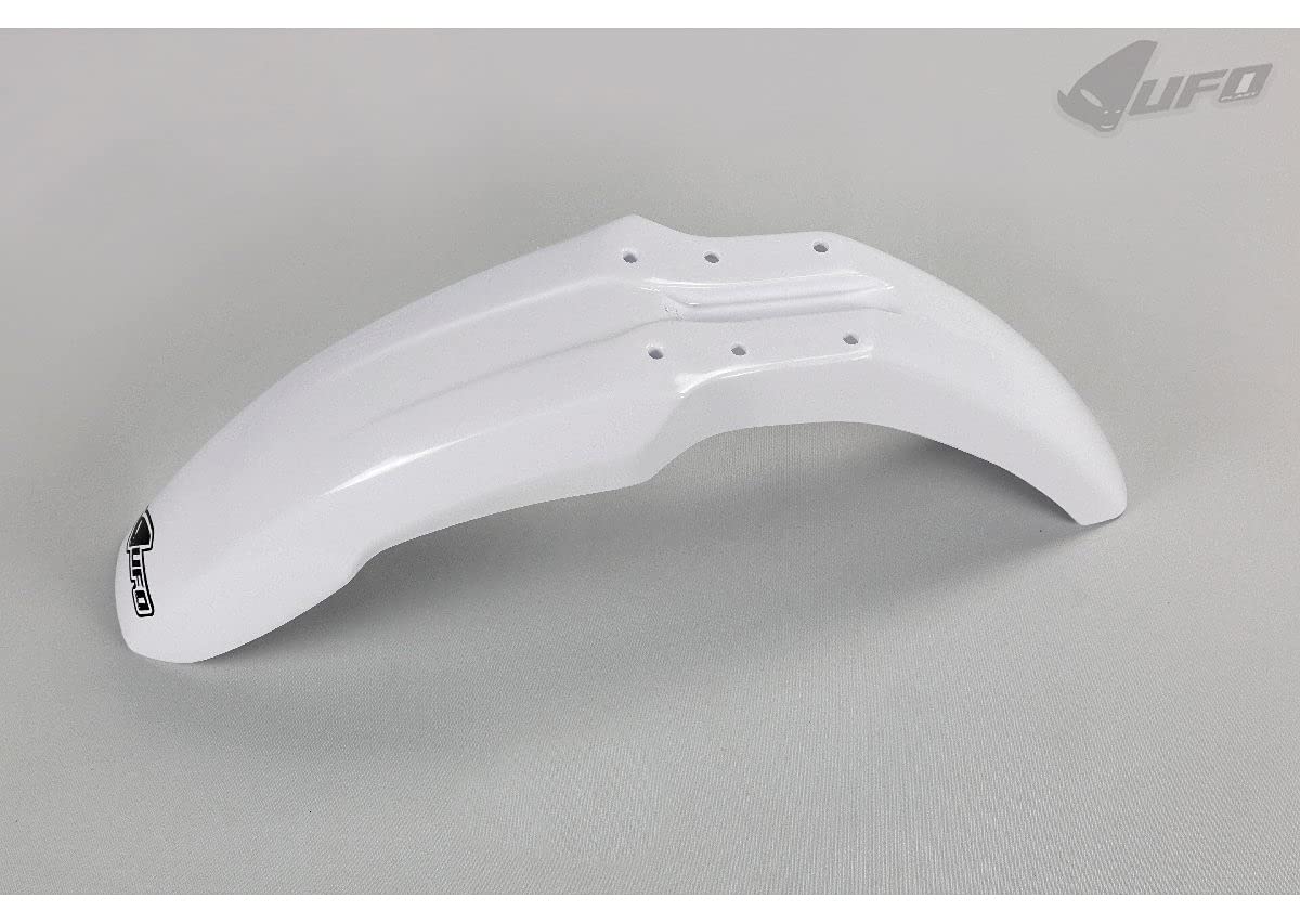 UFO PLAST Kotflügel vorne / vorne fender weiß/weiß 046 kompatibel mit Yamaha YZ 80 von 1993 bis 2002 YZ 85 von 2002 bis 2014 von Ufo Plast