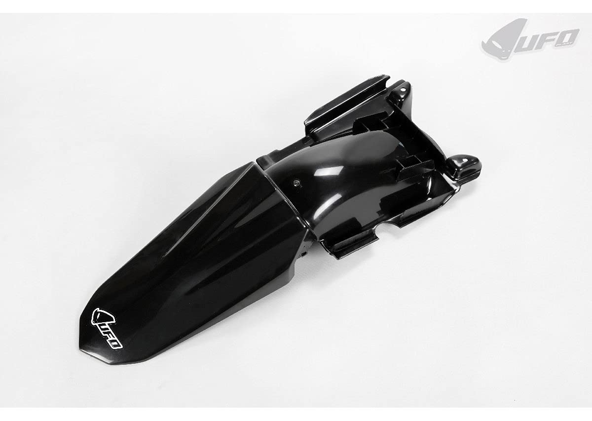 UFO PLAST Schutzblech hinten / Rear Fender Schwarz / Schwarz kompatibel mit Husqvarna CR 125 von 2009 bis 2013 WR 125 von 2009 bis 2013 von Ufo Plast