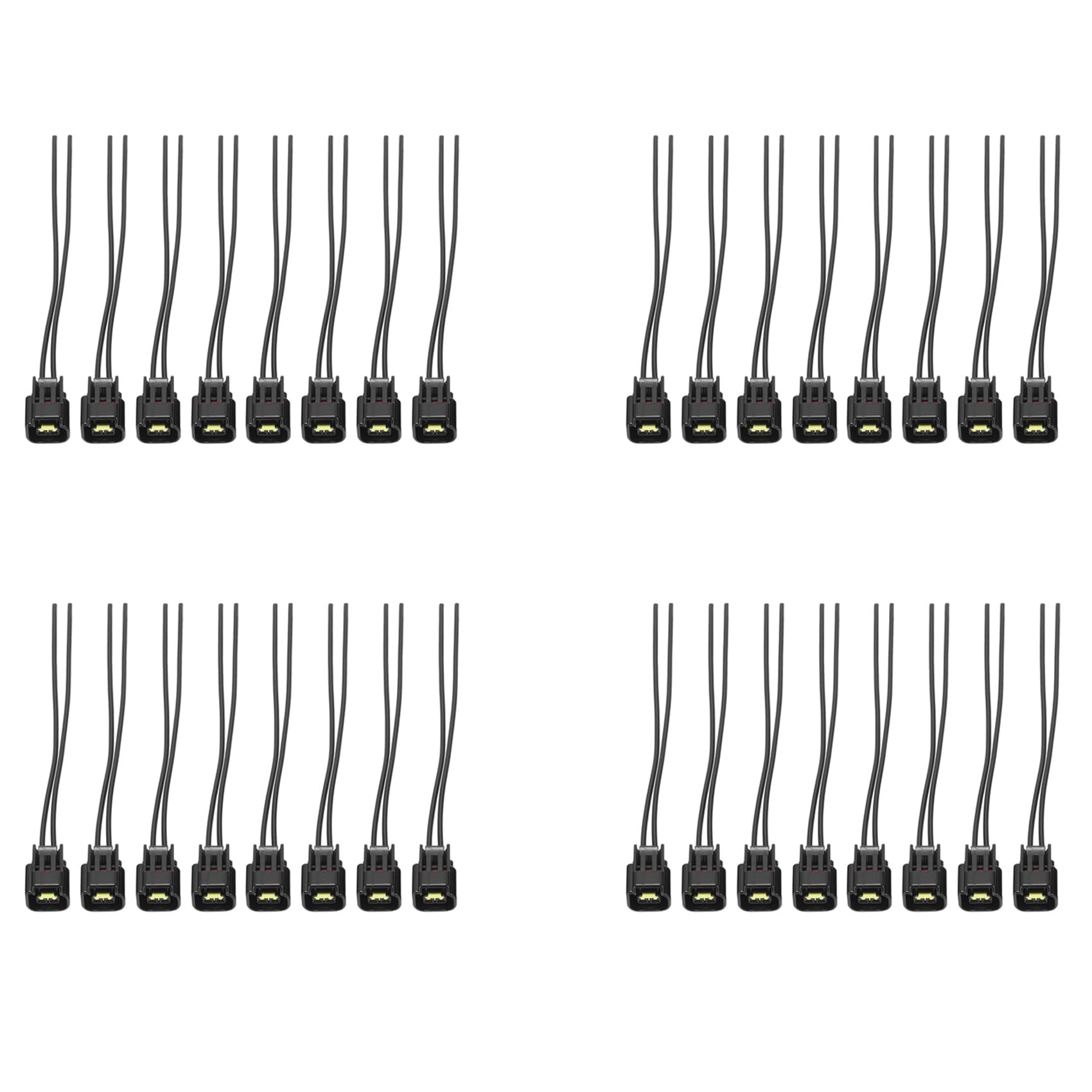 Uhidka 32 STÜCKE Zündung Spule Stecker Kabel Baugruppe für Artikelnummer:DJ7022Y-2.3-21 F250 E150 von Uhidka