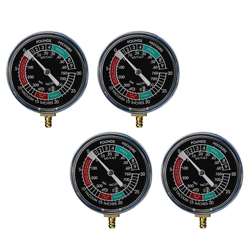 Uhidka 4X Universal Motorrad Kraftstoff Vakuum Anzeige Vergaser Synchronizer Gauge Meter Balancer Gauge Werkzeug von Uhidka