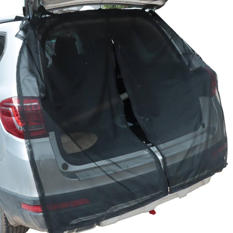 Uhngw Auto-Fenstergitter für Camping,Auto-Camping-Fensterabdeckungen | Magnetisches Heckklappengitter | Auto-Camping-Netz, Flexible Auto-Heckschutzabdeckungen, Auto-Heckklappen-Flugnetz für von Uhngw