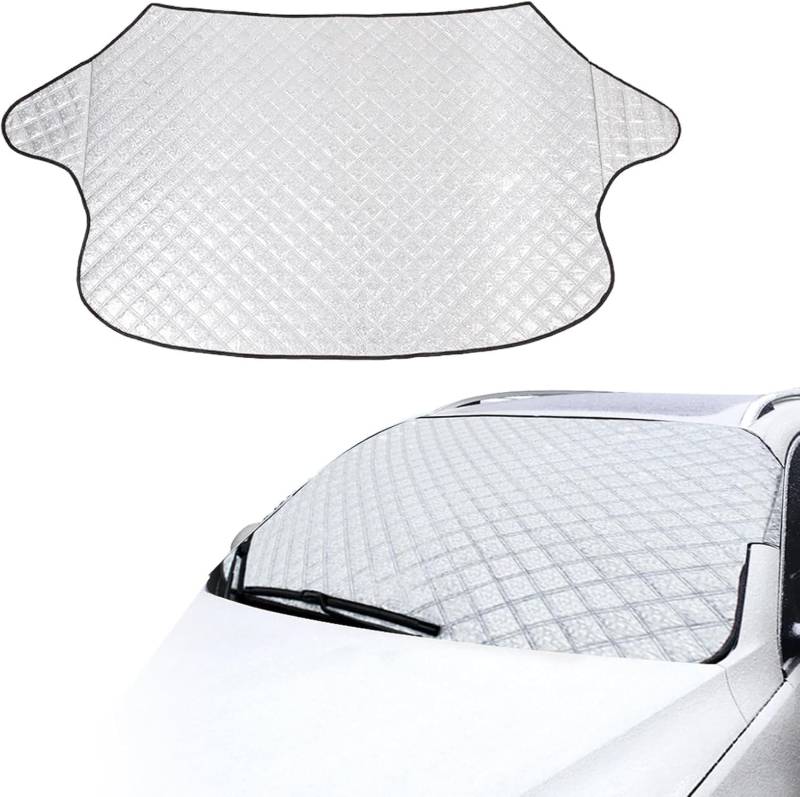 Winter Windscreen Cover Car Windscreen Cover Sun Protection Foldable Ultra Thick for Snow Ice Frost Dust Water Resistant UV Flexible Size for SUV Truck Car von UieaMsio