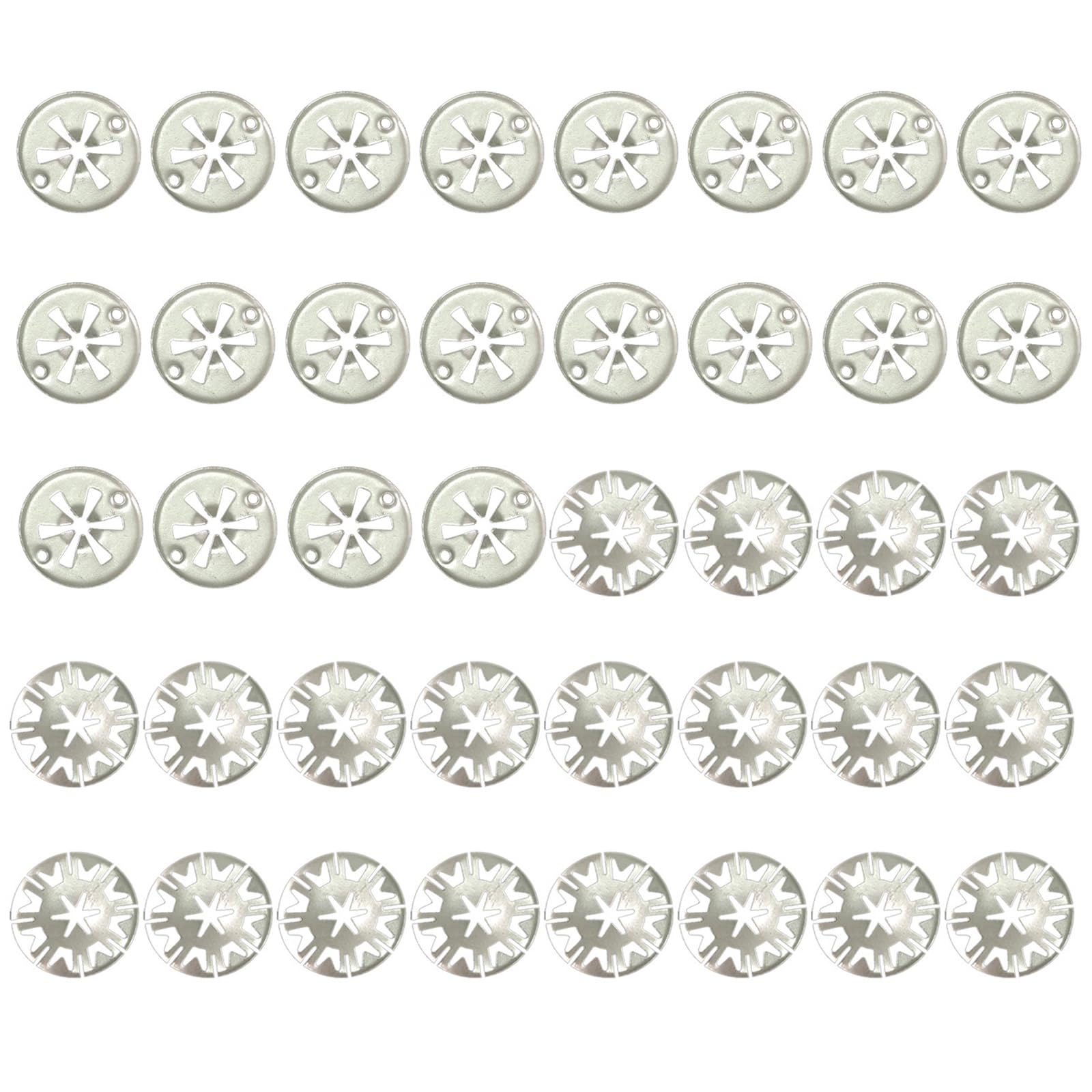 Ukbzxcmws Auto Motor Metall Clamp Hitzeschild Metall Federscheibe Form Befestigung Retainer Clip Mutter 30mm Für Undertray Auspuff von Ukbzxcmws