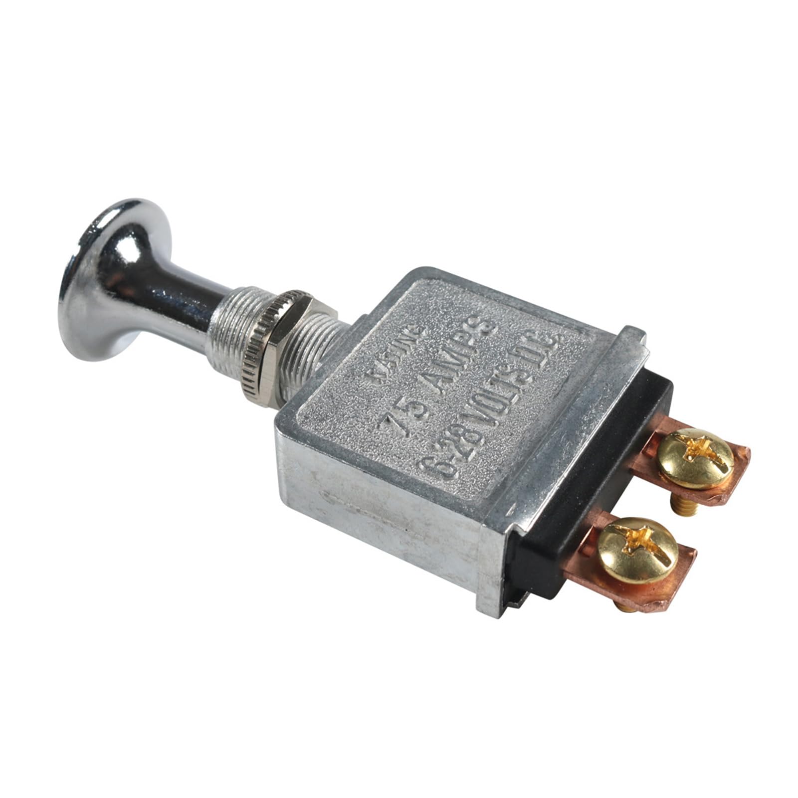 Ukbzxcmws Heavy Duty Push Pull Schalter EIN/Aus 75A DC6V-28V Automobil Druckschalter Für Auto LKW Boote Scheinwerfersteuerung von Ukbzxcmws