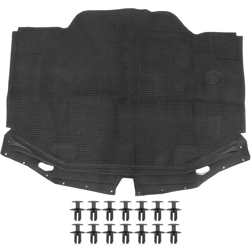 Ukbzxcmws Hitzeschutz Matte Auto Zubehör Auto Haube Isolierung Pad Für R129 SL320 SL500 1296802025 0140680012 Hitzeschild Liner von Ukbzxcmws