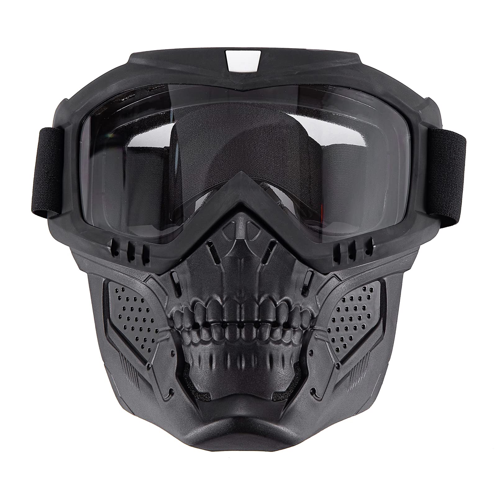 Ukbzxcmws Schutzbrillen Maske Abnehmbar Winddicht Motocross Helm Gesichtsmaske Anti Zum Reiten Skifahren Schneemobil von Ukbzxcmws