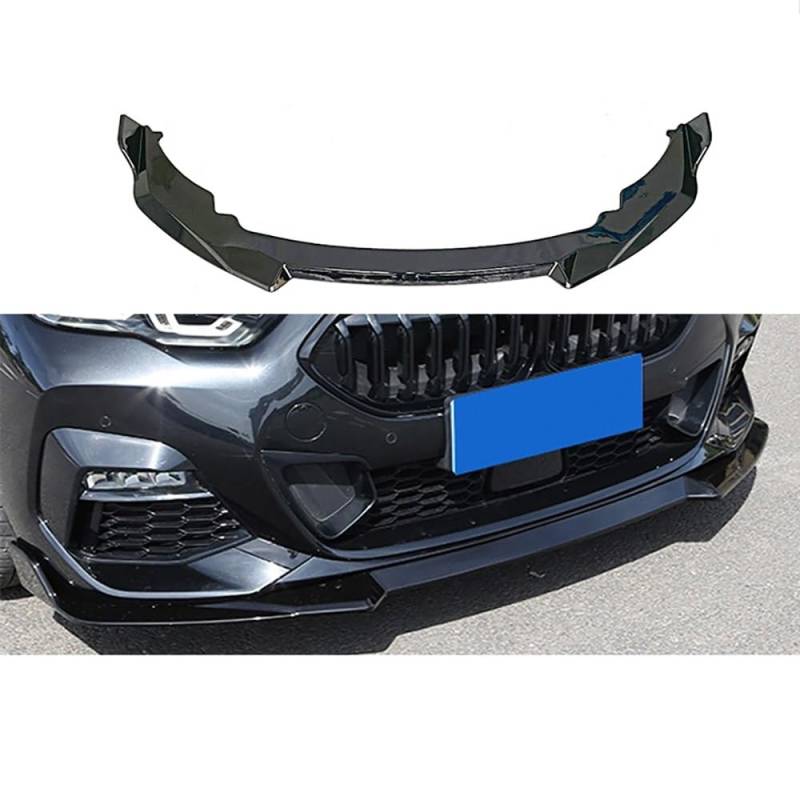 Auto Frontspoiler Lippe, Für BMW New 2 Series F44 FrontstoßStange Splitter Diffusor Antikollisions Car Frontlippe Spoiler Separator von Uklal