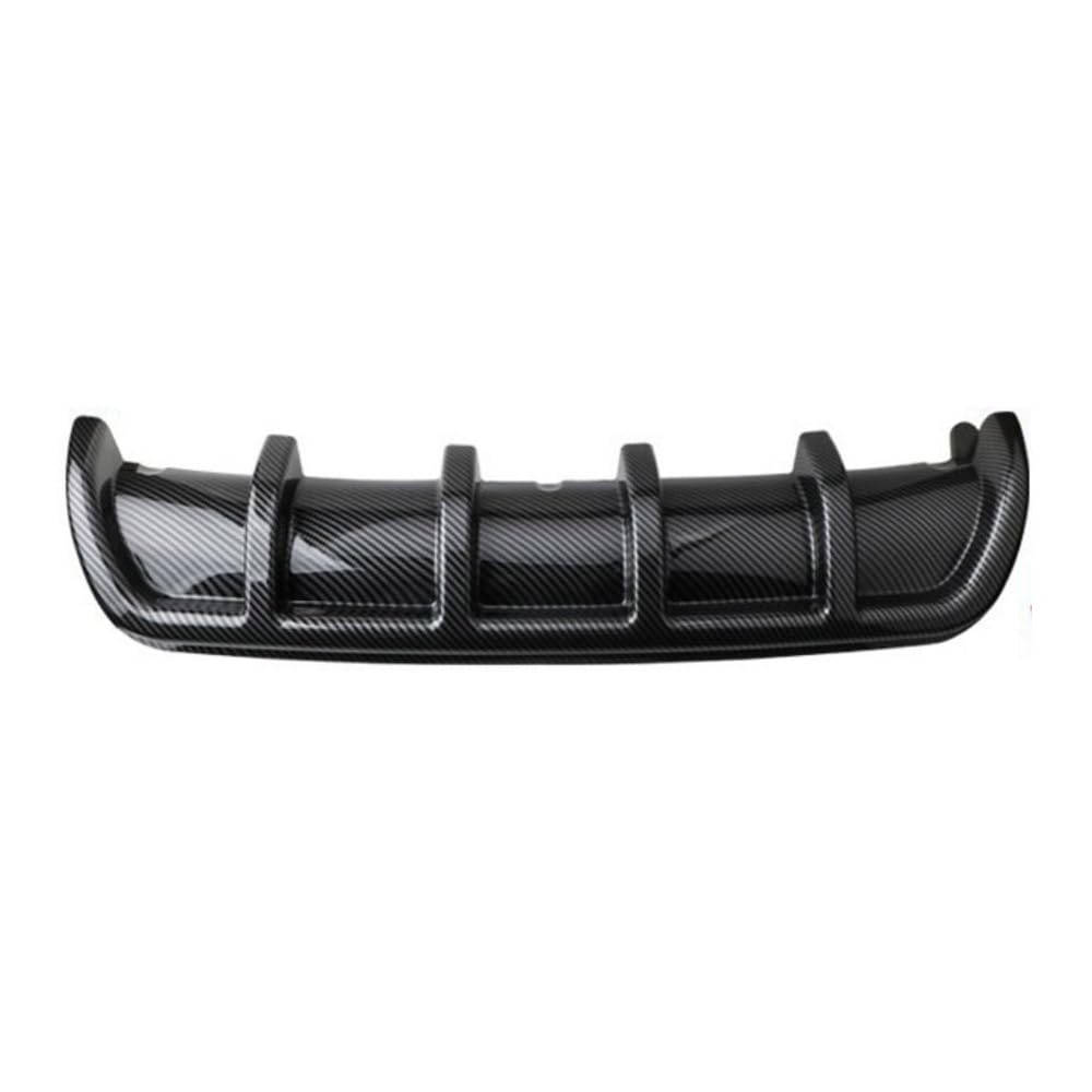 Auto Heckspoiler, für Citroen C2 C3 C4 C4L C5 C6 Kratzfest und wasserdicht Antikollision Wagen dauerhaft Hinterlippe Schutz Separator,B/Carbon Fiber print-67cm von Uklal