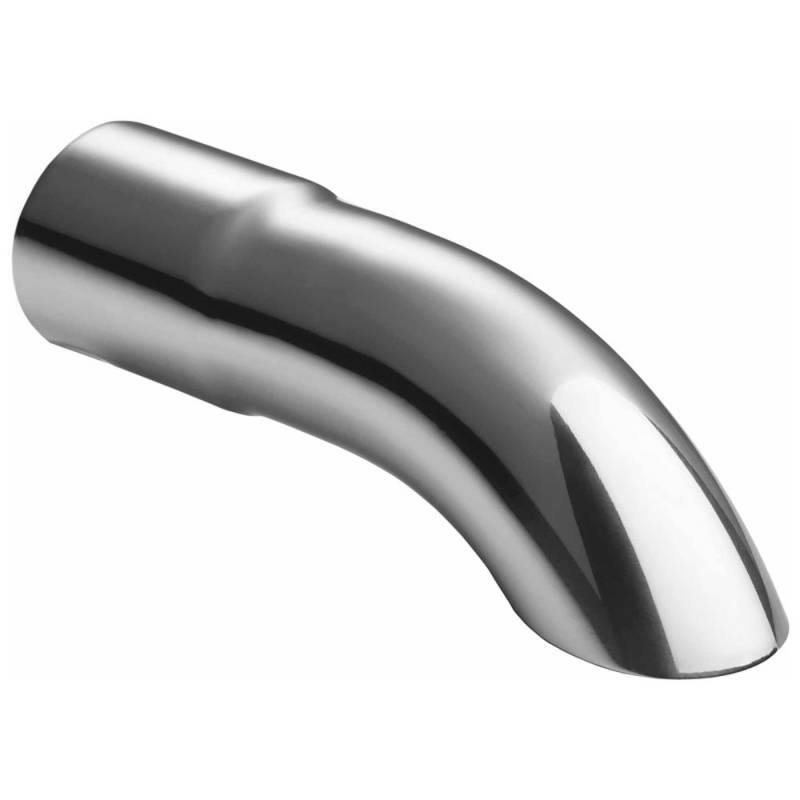 Ulter Sport Endrohr - Rund Ø60xL225mm Curve – Anschluß ->60mm Edelstahl von Ulter Sport