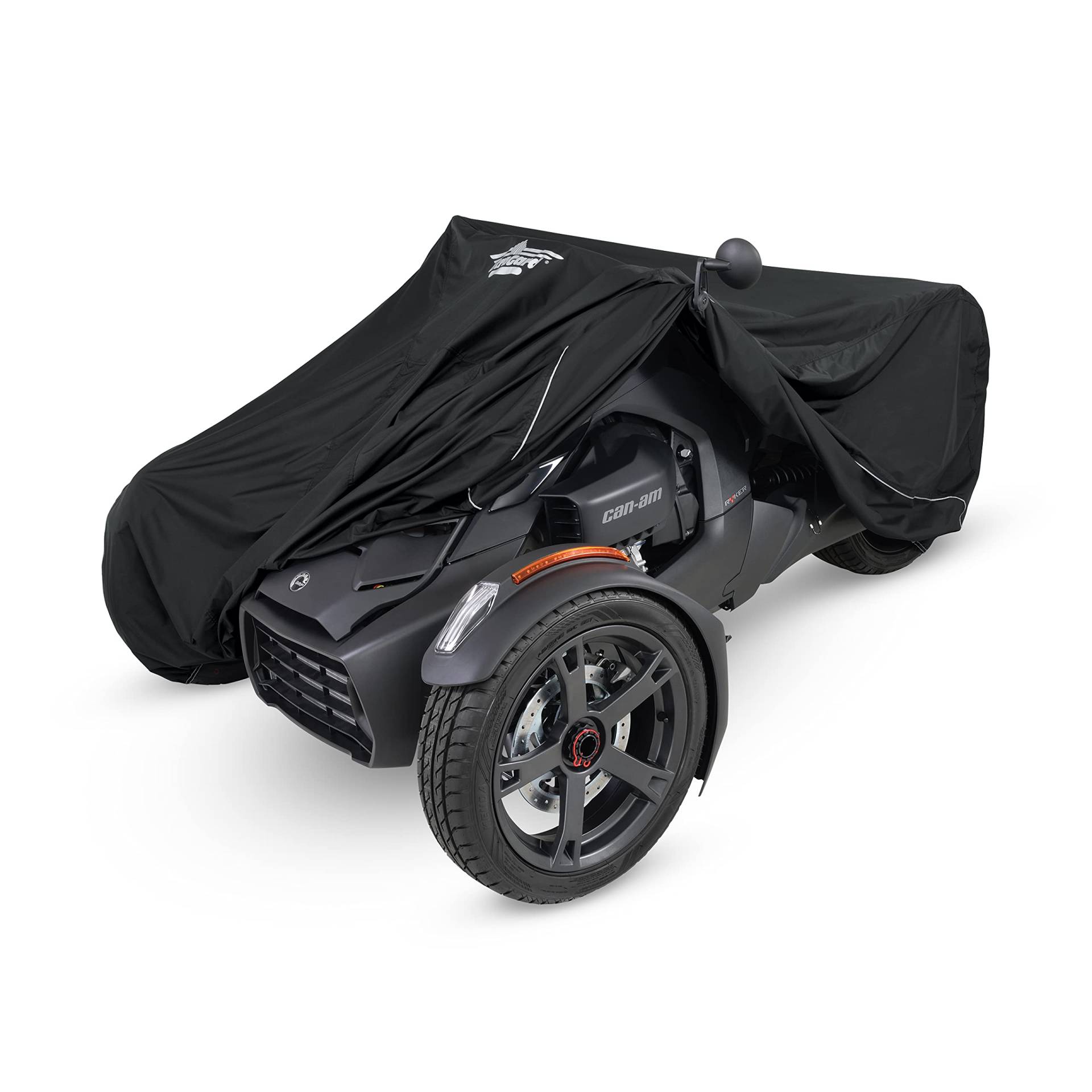 UltraGard (4-474BK) Can-Am Ryker Cover Wetterfeste Vollabdeckung, Windschutzscheibenauskleidung, Hitzeschutz, Schutz vor Staub, Schmutz, Regen, Sonnenstrahlen (schwarz/schwarz) Anthrazit von Big Bike Parts