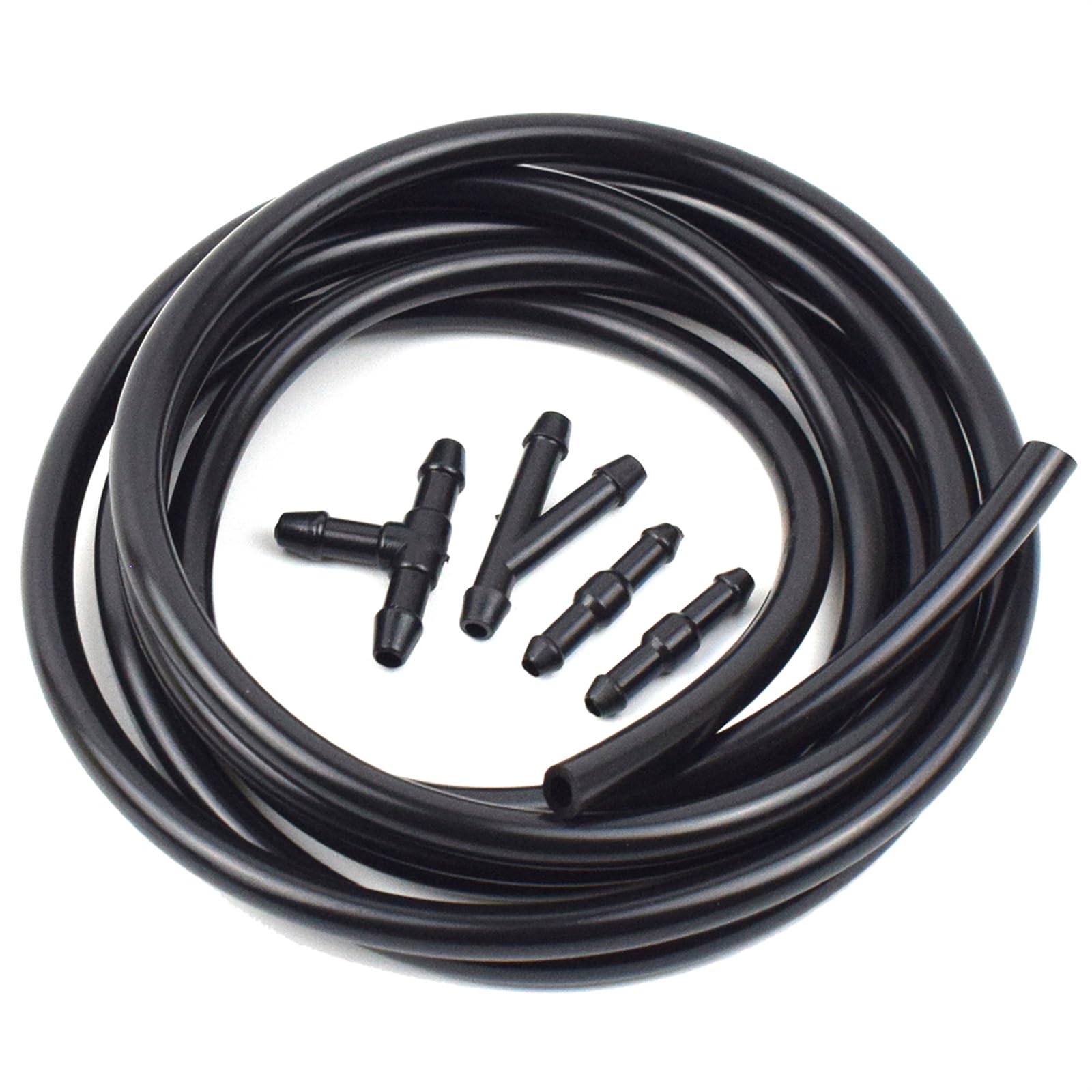 Uminino Auto-Scheibenwaschanlage, Wischerblatt, Wassersprühdüsen, for Renault, Espace 3 Grand 1996–2002, Avantime Enviro 2000 Sanjiang Scheibenwischer-Waschanlage(2m 3.5mm Hose) von Uminino