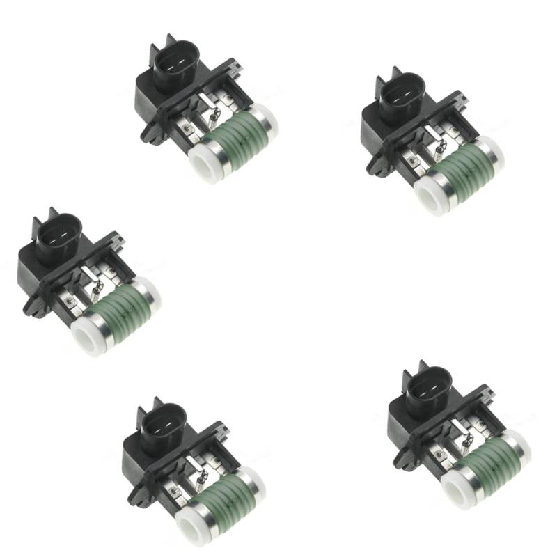 Umsoxhy 5X 25385-1M000 Kühler Lüfter Kühlung Gebläse Motor Widerstand für 09-16 Accent Forte 253851M000 von Umsoxhy