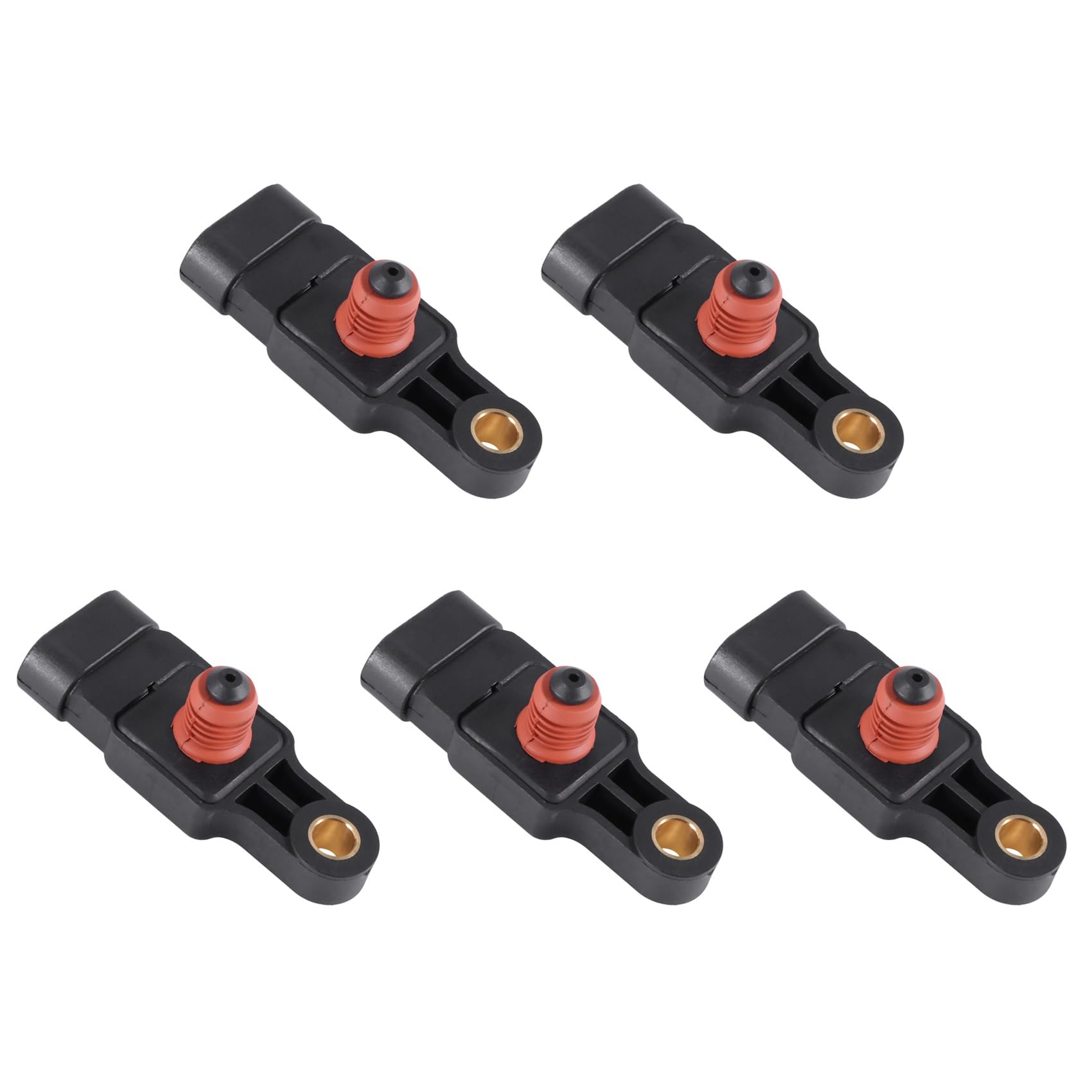 Umsoxhy 5X KrüMmer-Absolutdruck-MAP-Sensor für Aveo Kalos Funken NUBIRa LACETTI Tico 0,8 1,0 1,2 1,4 96325870 von Umsoxhy