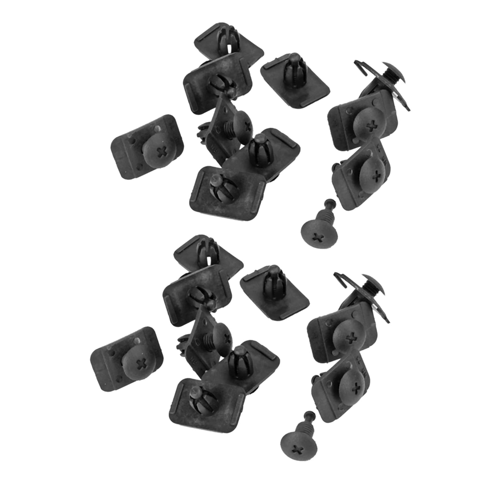 Umsoxhy Liner Fastener Niet Push Clips Retainer für 323 626 929-9 Miata Millenia MX-3 MX-6 Schwarz, 20 STK von Umsoxhy