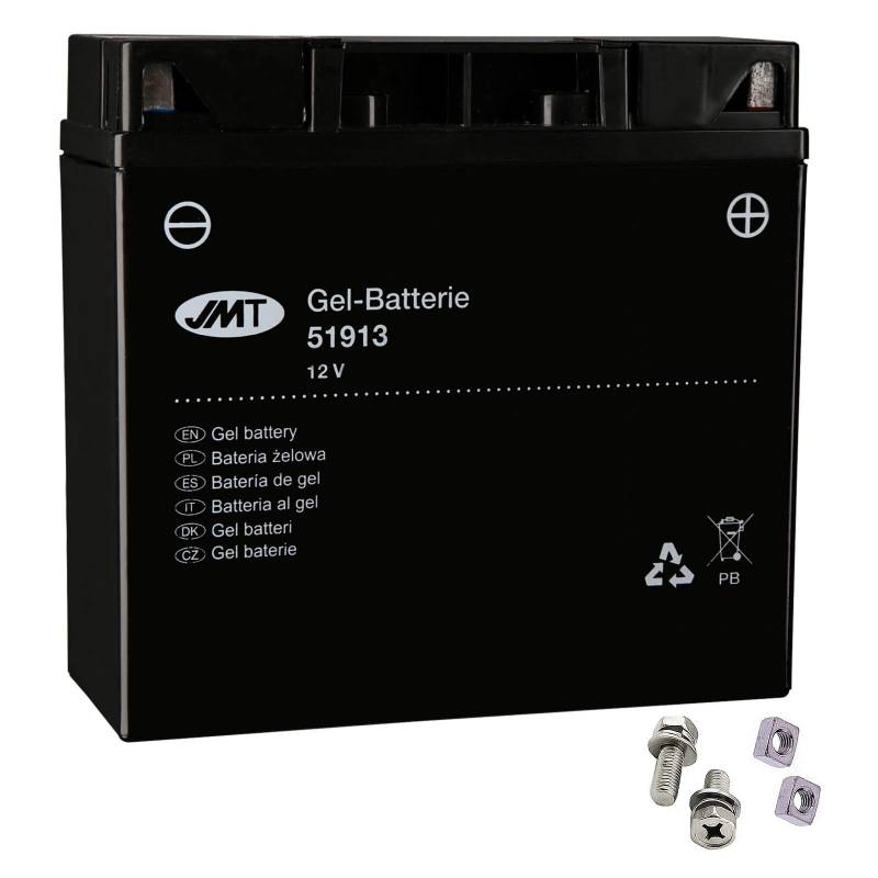 51913 Gel Batterie für K 1200 GT ABS Baujahr 2003-2008 von JMT von Unbekannt