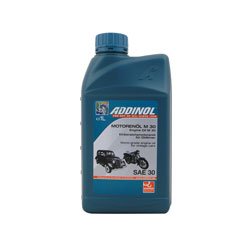 ADDINOL M30 OLDTIMER - MOTORENÖL (SAE Klasse 30 //Viskosität 11,0) mineralisch, 1 Ltr. Dose - mild legiert von Unbekannt