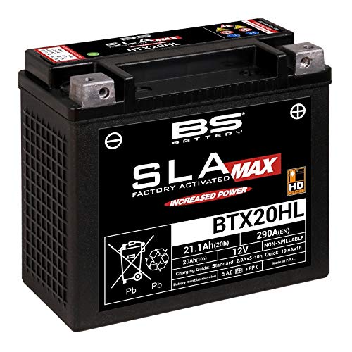 Batterie BS BATTERY BTX20HL SLA Max wartungsfrei, ab Werk aktiviert von Unbekannt