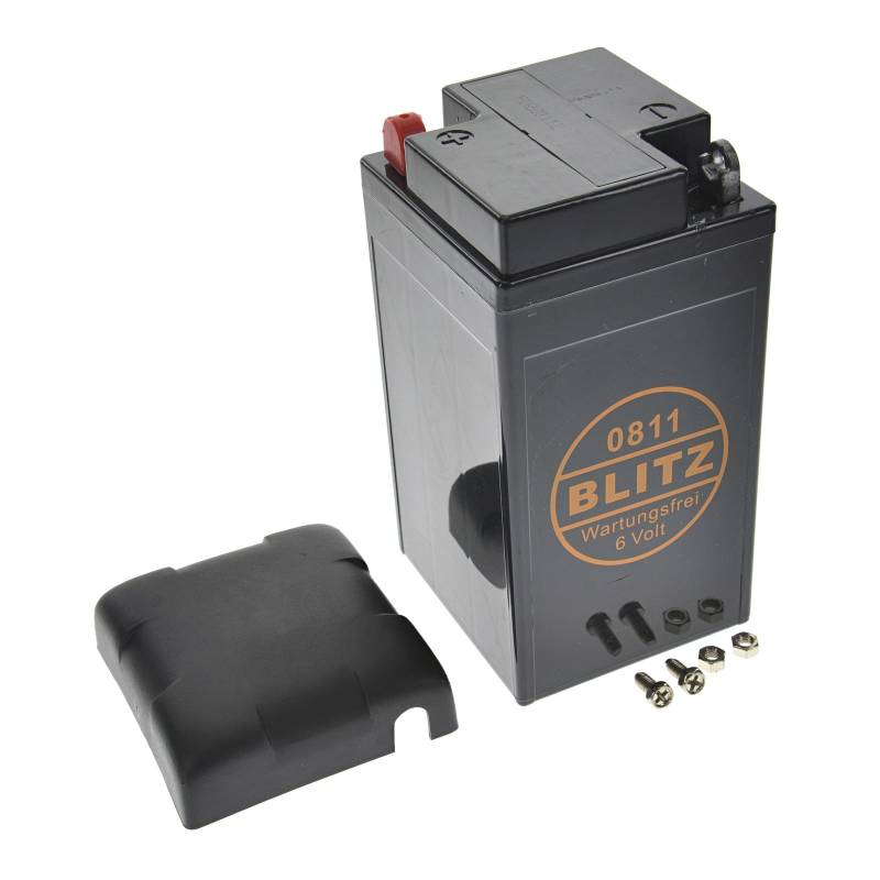 Blitz Batterie 6V 12 Ah Pass. für AWO mit Deckel BLEI-Gel wartungsfrei, geschlossen von MZA von Blitz