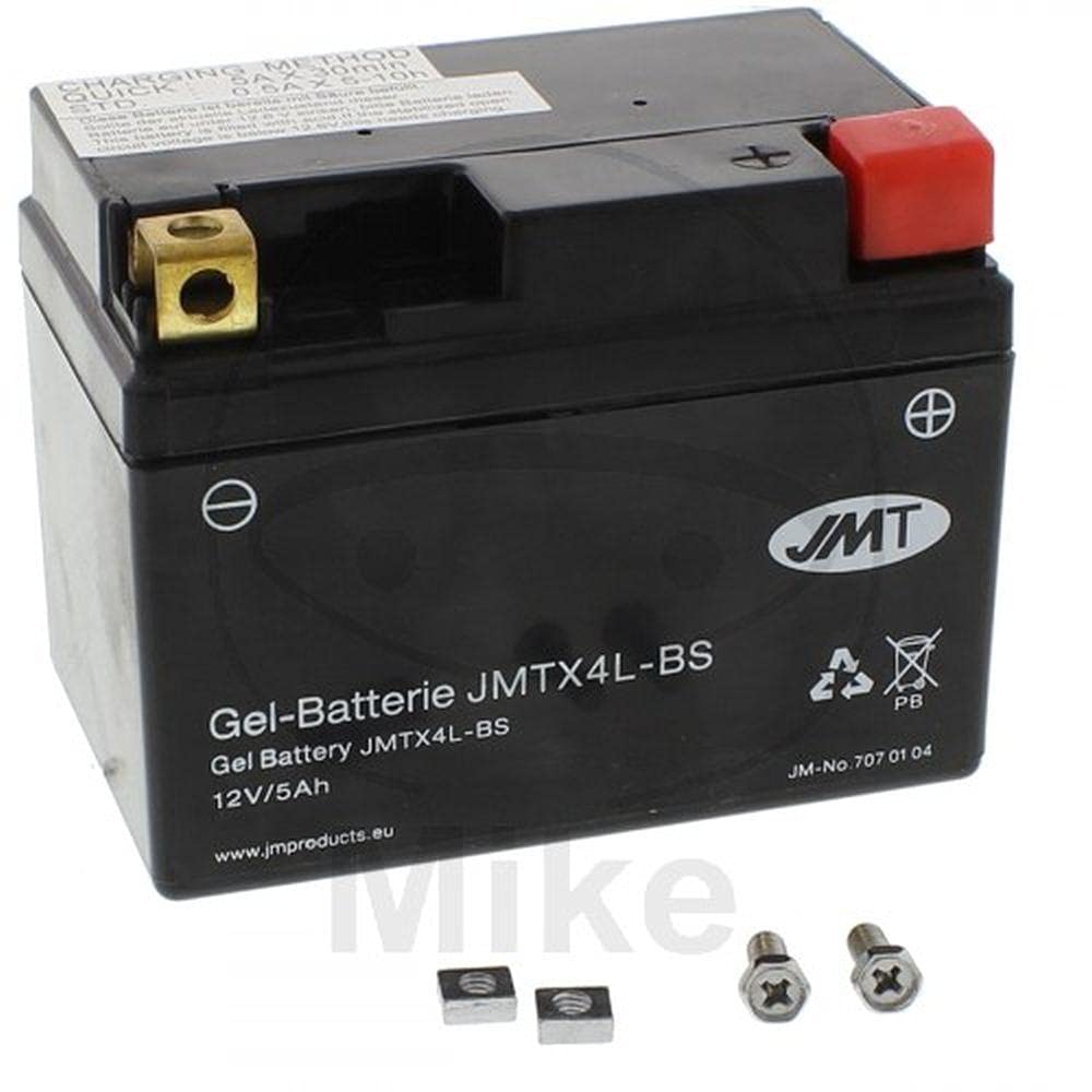 Batterie Motorrad YTX4L-BS Gel JMT Yuasa 7071293 3620 6-ON 9122 von Unbekannt