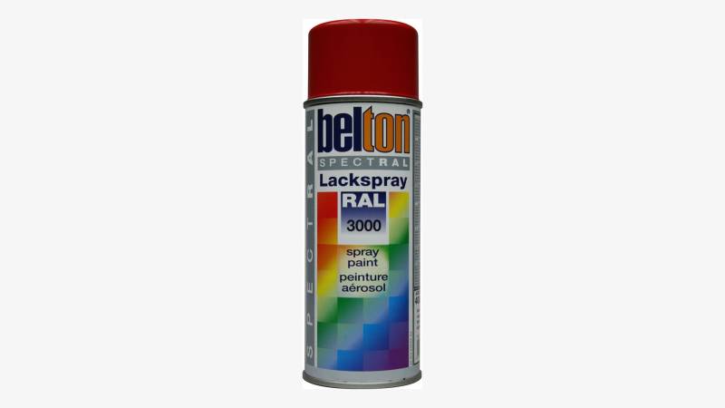 Belton - SpectRAL Spraydose RAL 3000 Feuerrot (150ml) von Geakv