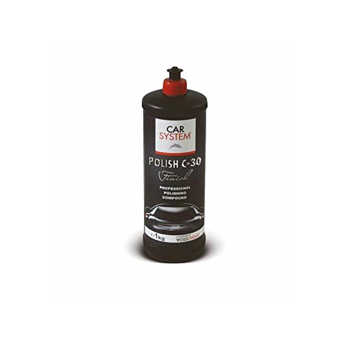 CARSYSTEM Feinschleifpolitur Polish C-30 finish anthrazit 1 kg 151.636 von CAR SYSTEM