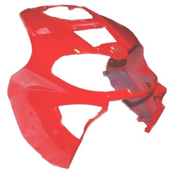 Frontschild Piaggio Schürze, rot, R7 rot dragon/passione / 894 für Runner RST, 65498500R7 von PIAGGIO