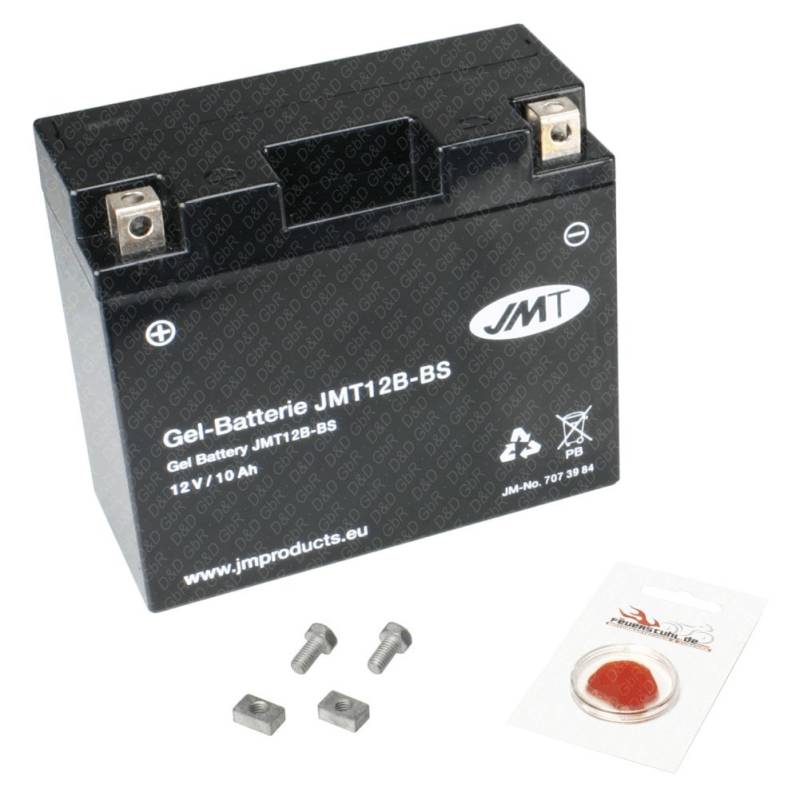 Gel-Batterie für Ducati Monster 1100 Evo, 2011-2013 (Typ M5), wartungsfrei, inkl. Pfand €7,50 von JMT