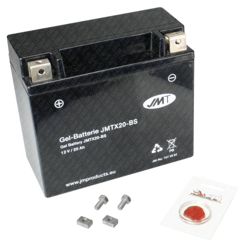 Gel-Batterie für Harley-Davidson XLH Sportster 883 Deluxe, 1989-1992, wartungsfrei, inkl. Pfand €7,50 von Unbekannt