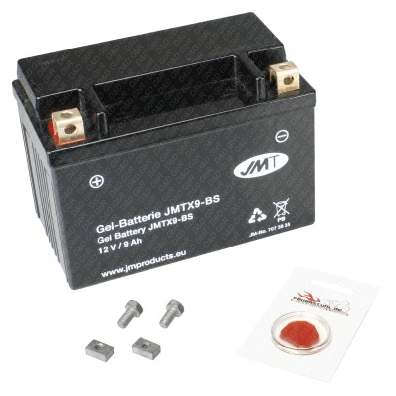 Gel-Batterie für Hyosung GV 250 Aquila, 2001-2007,8 AH, wartungsfrei, inkl. Pfand €7,50 von Unbekannt