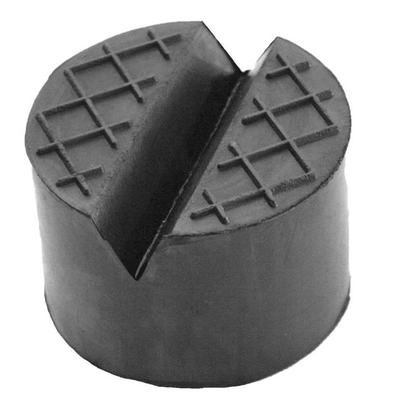 Sarian Gummiauflage für Wagenheber und Hebebühnen, Auto, rund/eckig, Ø75x50mm, V-Nut+Waffel, Schutz vor Kratzern, Made in Germany von unbekannt