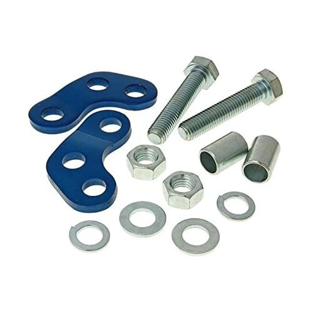 Höherlegungssatz blau für Derbi Senda (00-), Aprilia RX/SX, Gilera RCR/SMT von 101_Octane