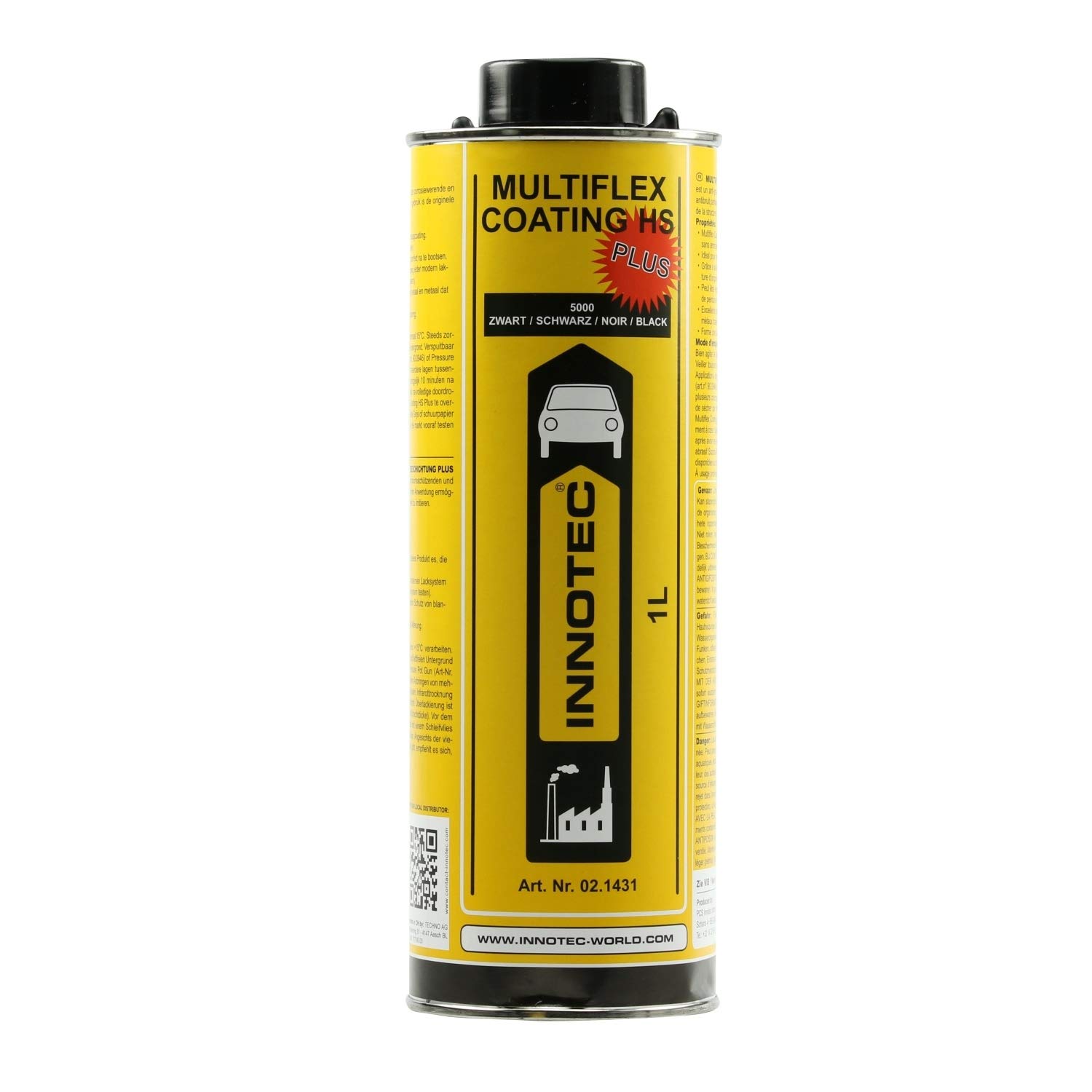 Innotec Multiflex Coating HS, schwarz, 1 Liter von Unbekannt