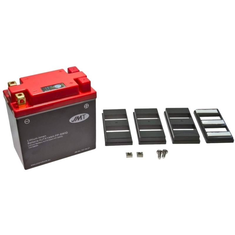 JMT HJTX14AH-FP Lithium Motorrad Batterie für GL 500 D Silverwing Baujahr 1982-1983 von Unbekannt