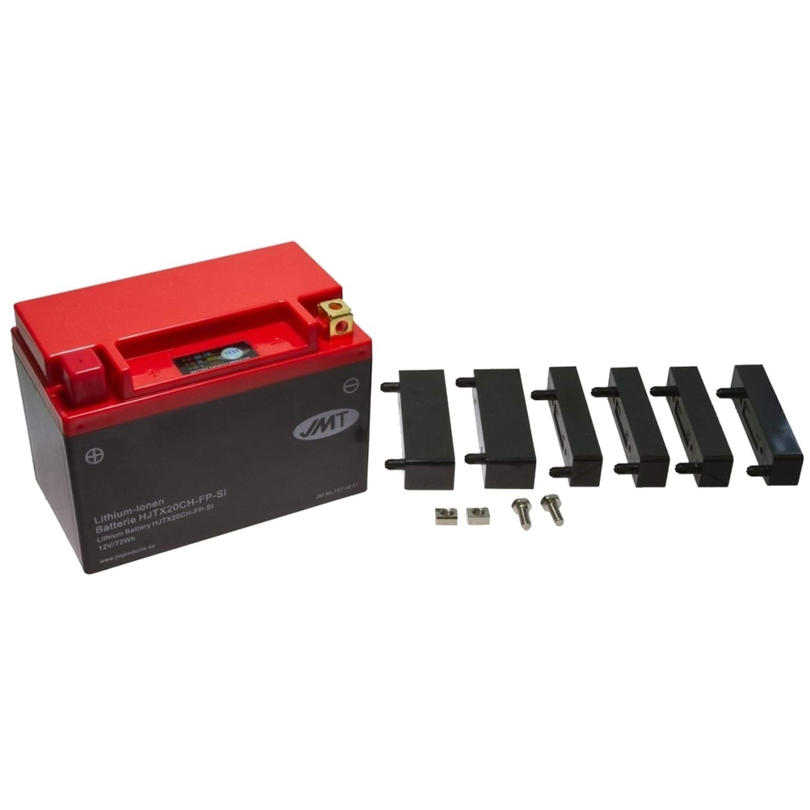 JMT HJTX20CH-FP Lithium Motorrad Batterie für Bellagio 940 i.e Baujahr 2007-2013 von JMT