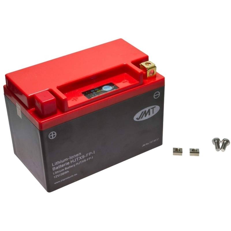 JMT HJTX9-FP Lithium Motorrad Batterie für NTV 650 Revere Baujahr 1988-1997 von Unbekannt