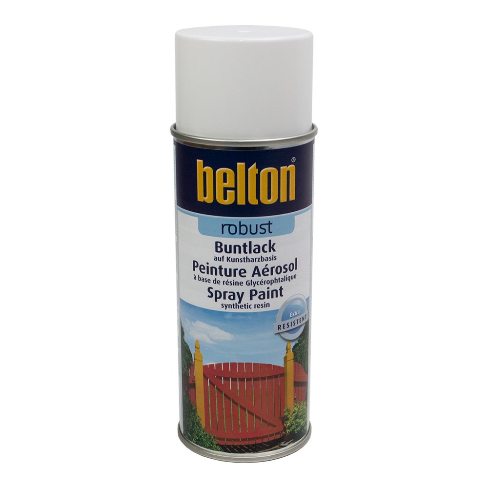 KWASNY 322 011 BELTON ROBUST Buntlack RAL 9010 reinweiß hochglanz 400ml von Unbekannt