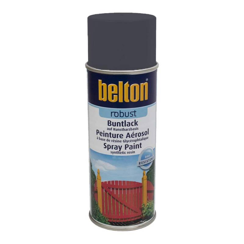 Kwasny Belton Robust Buntlack Lackspray Lack Spray Spraylack Graphitgrau Hochglanz 400 ml von Unbekannt