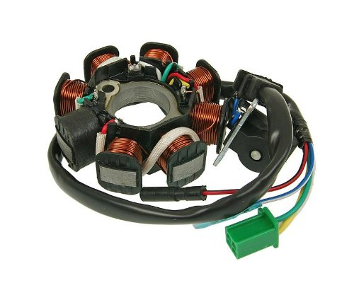 Lichtmaschine Stator 8 Spulen für SYM (Sanyang) Orbit 2 150 10- von Unbekannt