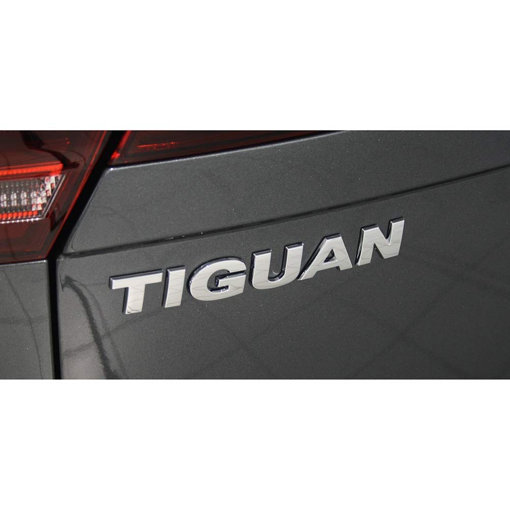 Volkswagen 5NA8536872ZZ Schriftzug Tiguan (Typ AD1/BW2) Heckklappe Emblem Zeichen chrom von Volkswagen