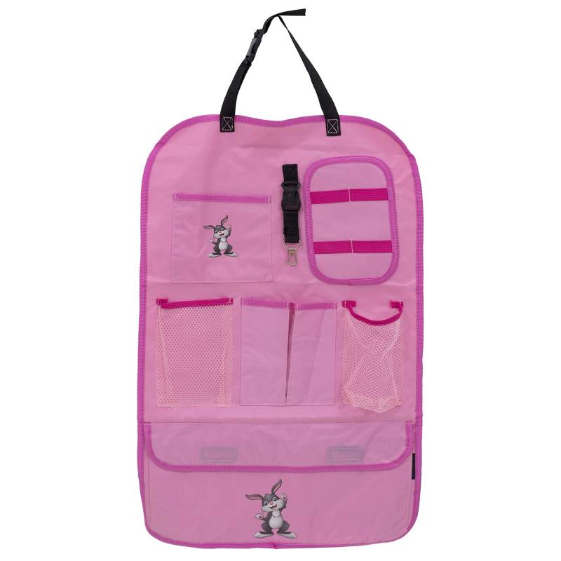 Petex 44150122 Rücksitzorganiser, Ca. 41 x 64 cm, mit Logo, Pink von PETEX