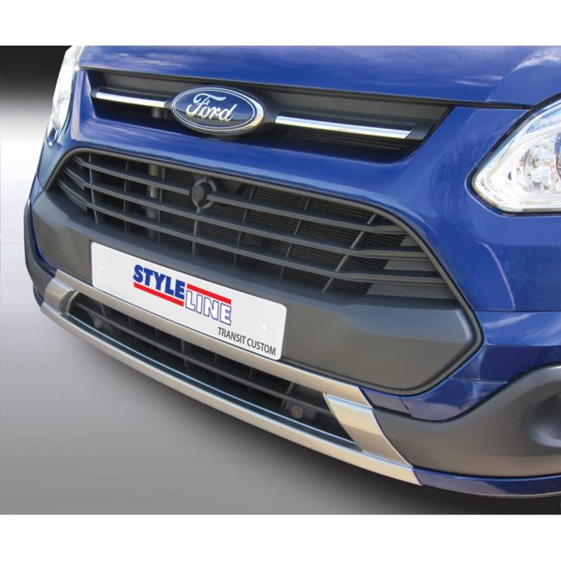 RGM Frontspoileransatz 'Skid-Plate' kompatibel mit Ford Transit/Tourneo Custom 2014-2018 Silber (ABS) von RGM